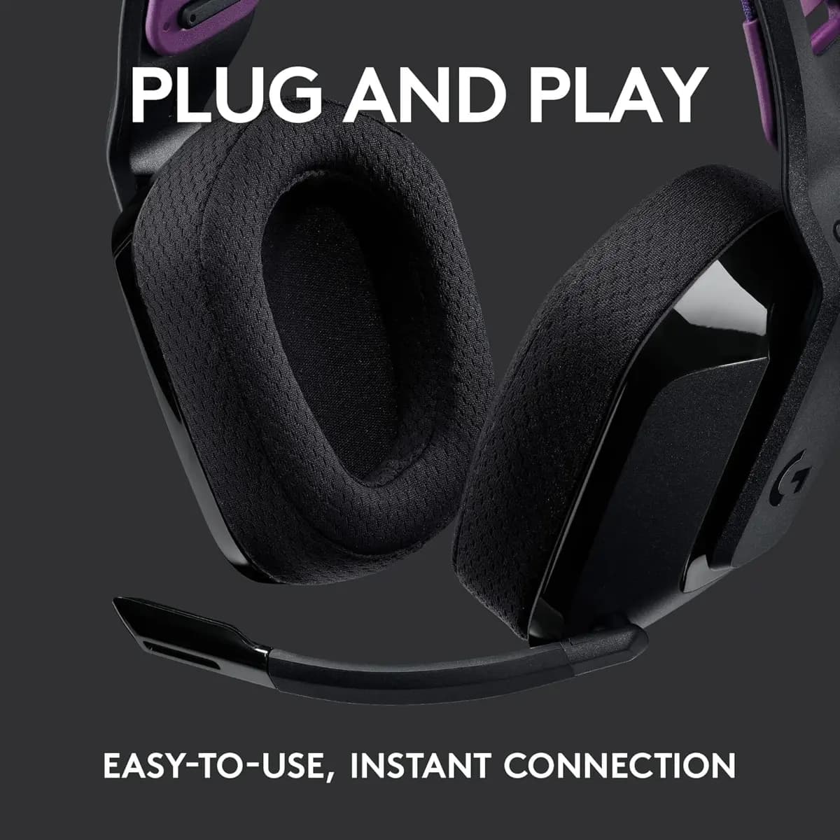 Logitech G535 LIGHTSPEED | Wireless Gaming Headset | 33-Hour Battery | For PC & PS5 - WITHOUT BOX 2